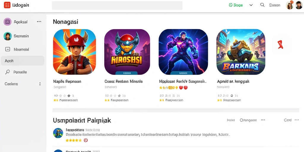 Tampilan antarmuka yang menarik dan mudah dinavigasi.