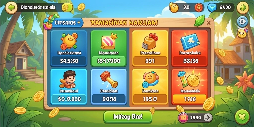 Tampilan antarmuka yang menarik dan intuitif.