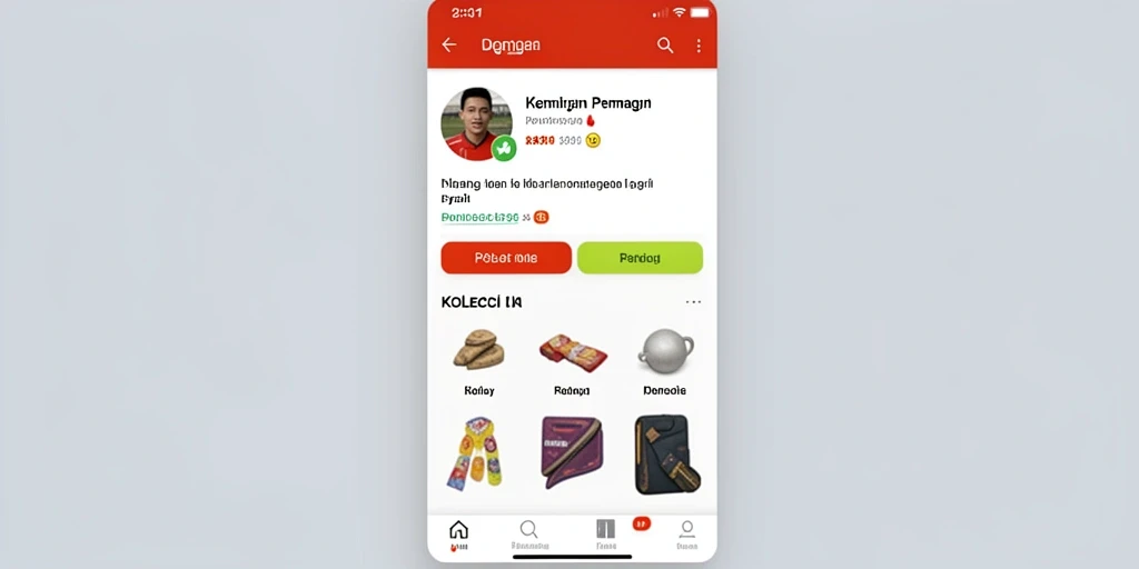 Tampilan antar muka yang user-friendly.