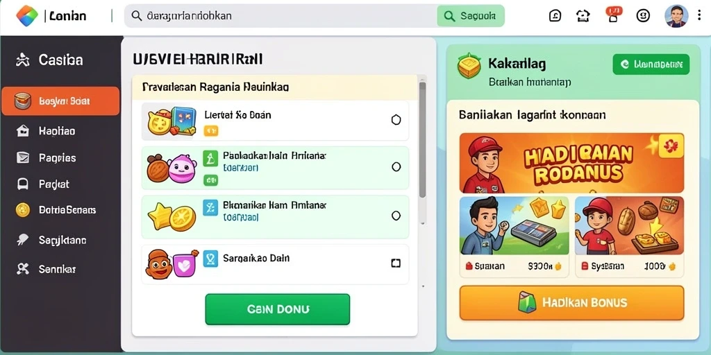 Screenshot menampilkan momen seru dalam permainan.